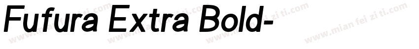 Fufura Extra Bold字体转换